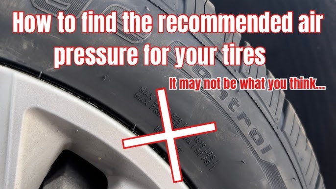 How to Determine Proper Tire Pressure