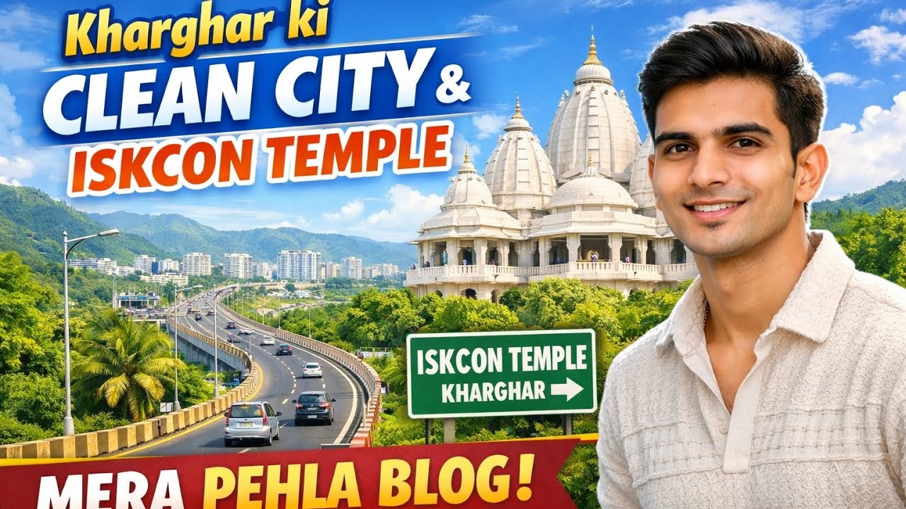 Mumbai tour day 1 vlog | Navi Mumbai, Iskcon Temple vlog | | most clean City | TheGshow |