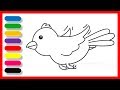 How to draw cute and beautiful chick bird step by step tutorial