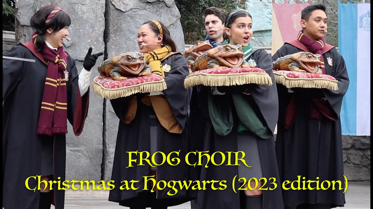 Wizarding World of Harry Potter, Frog Choir Christmas edition (2023)