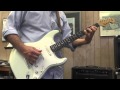 Fender stratocaster todd krause  masterbuilt demo