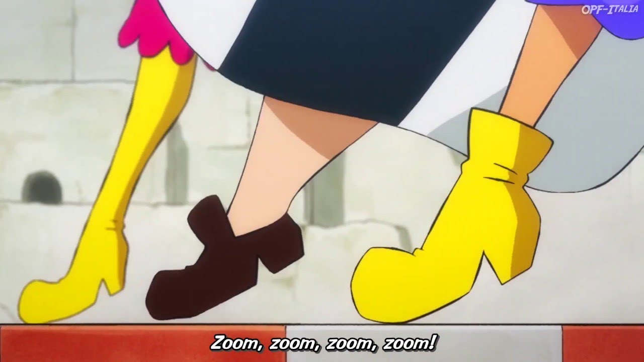 One piece Funk dance , music zoom de Queen (trouvable dans l’épisode