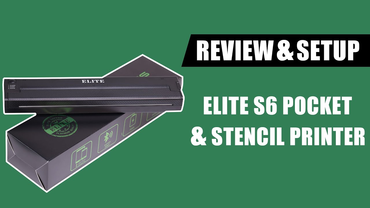ELITE TATTOO STENCIL PRINTER & Printer machine | Print your