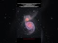 Meet Whirlpool Galaxy Lies 30 Million Light Years Away😮🌀🌠