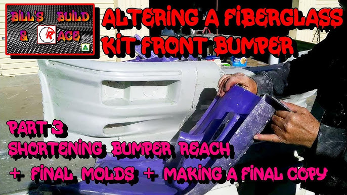 Altering a Fiberglass Kit Front Bumper - part 2 