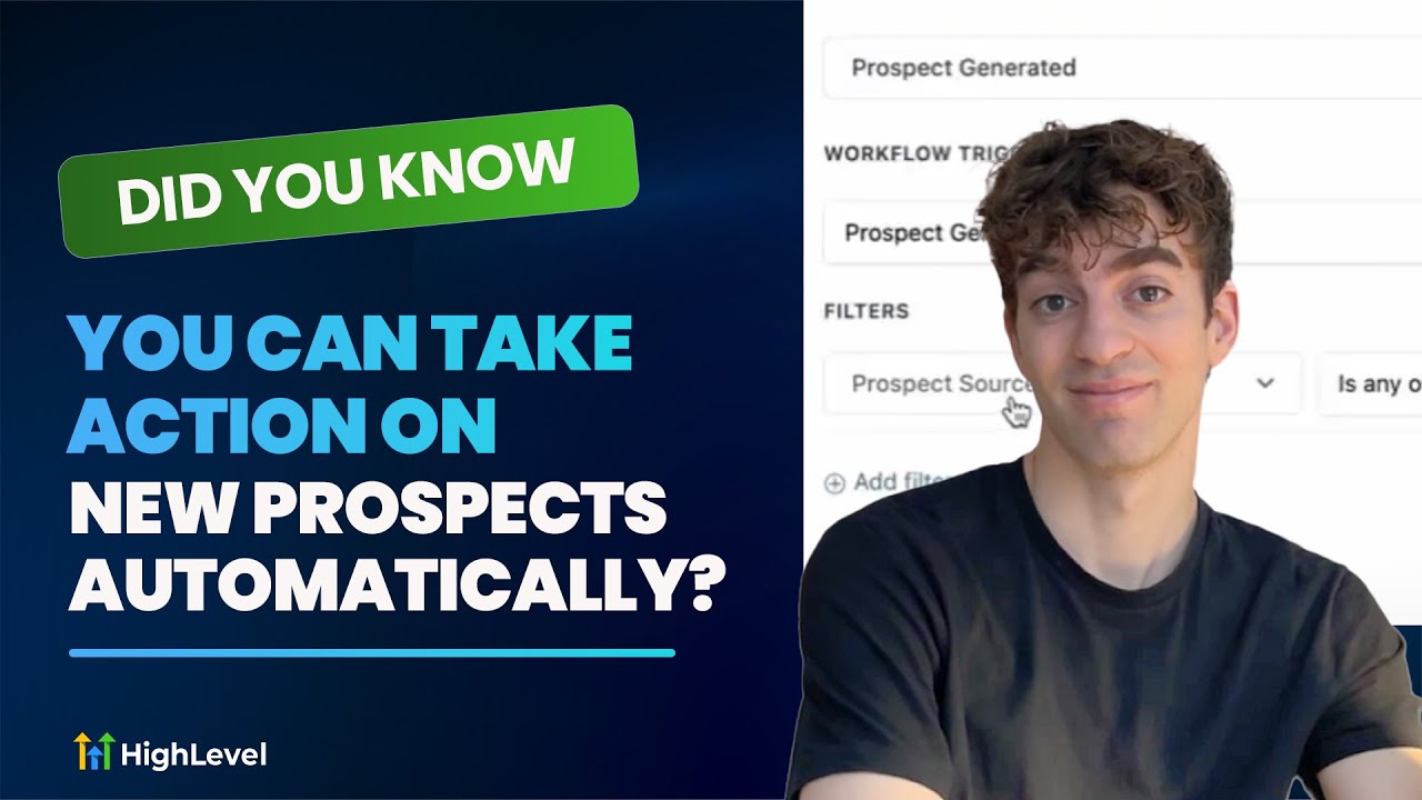 Did You Know You Can Take Action on New Prospects Automatically?