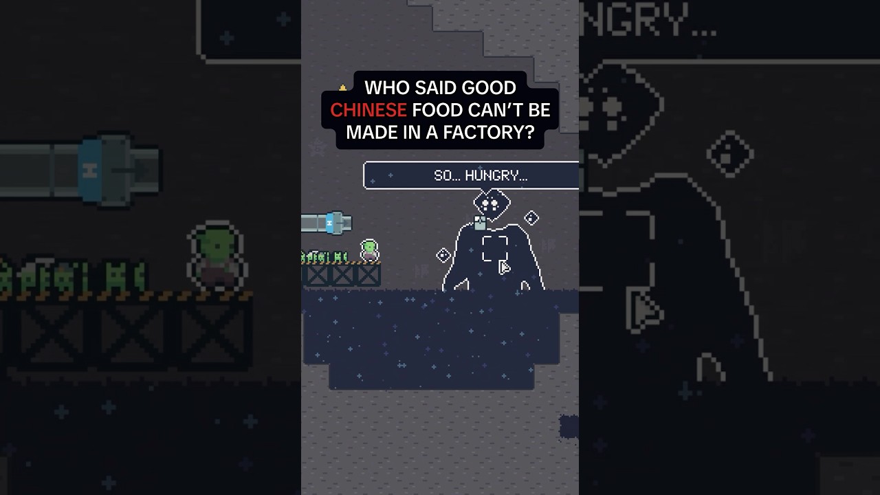 Cooking gourmet Chinese food at factory scale because the monsters are starving