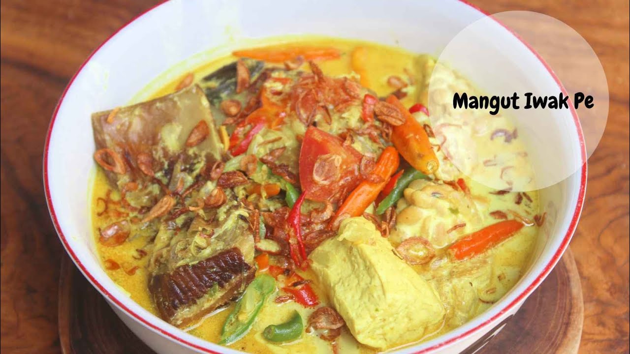 RESEP OTENTIK Mangut Iwak Pe Khas Pati (Ikan Pari Asap Kuah Kuning)