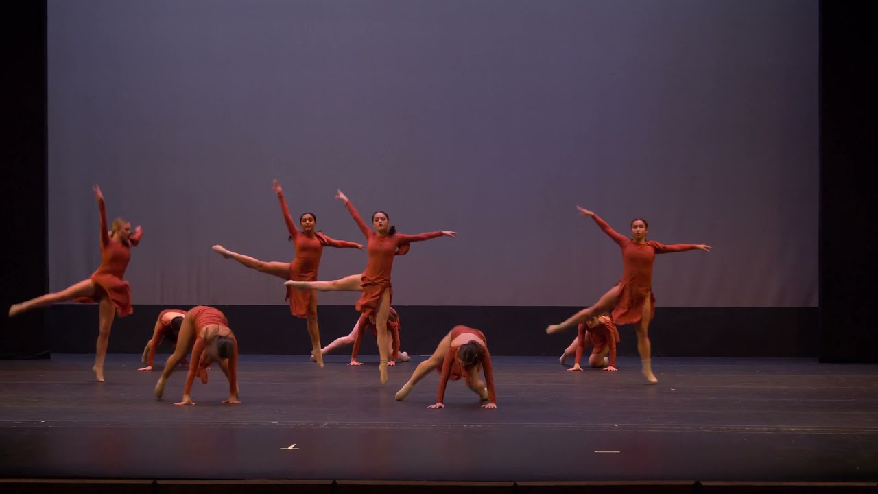 Only the Winds Teen Contemporary by Tiffany's Dance Academy Performing Company Dancers