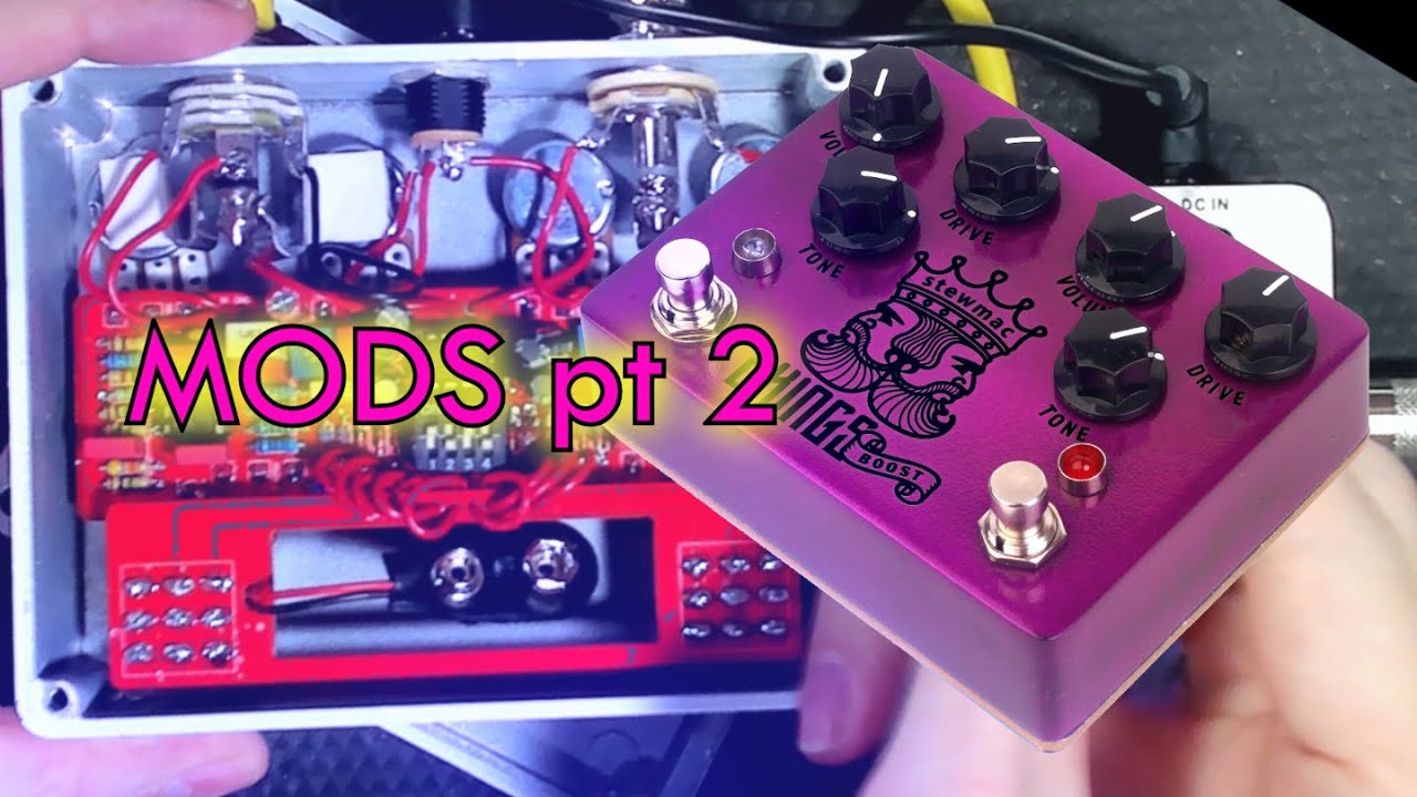 modding two kings 'king of tone' clone pt 2 diy guitarpedal YouTube