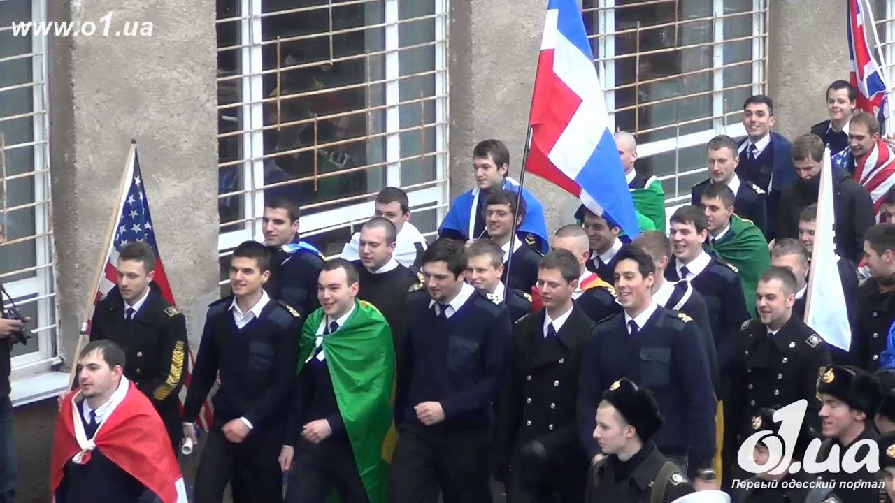 o1.ua - Выпуск факультета судовождения на морских и внутренних водных путях ОНМА / Новости Одессы