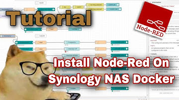 Install Node-Red on Synology NAS in Docker | NodeRed