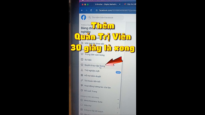 Add quản trị viên cho page như thế nào năm 2024