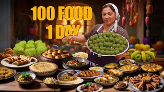 A woman Cooking food for 100 people for Ramadan in 1 day