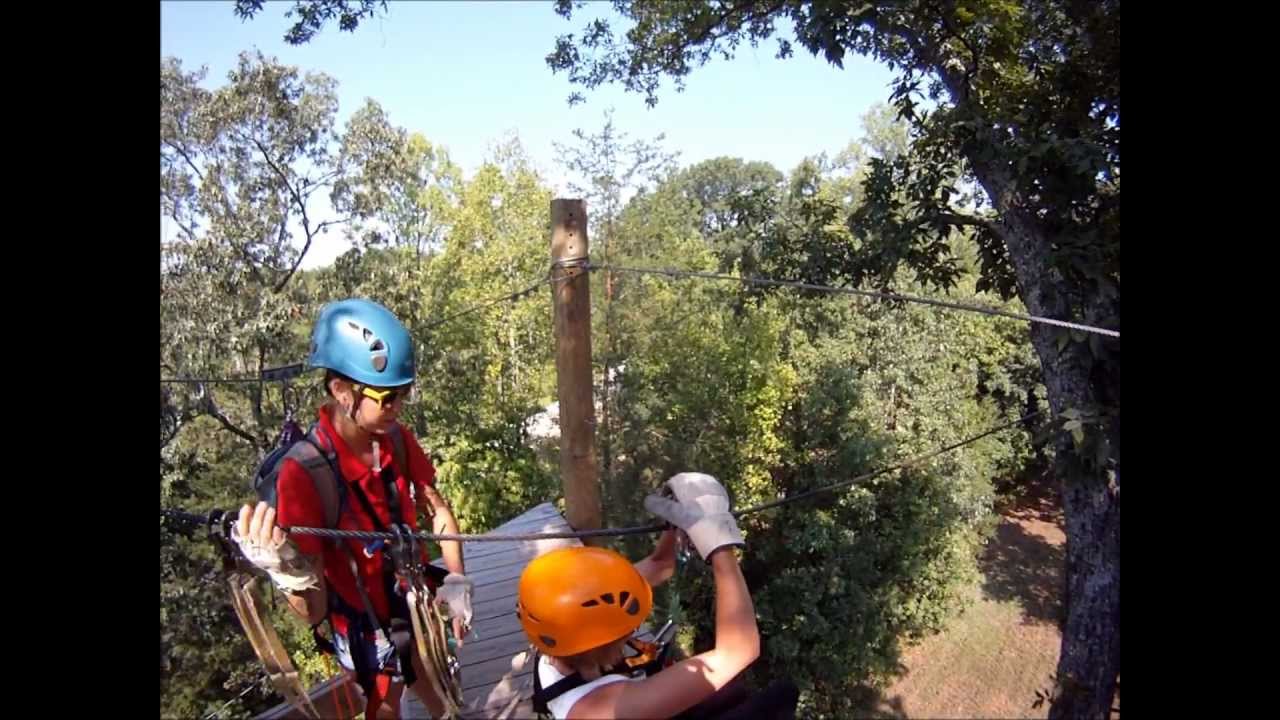 Wildwater Zipline Canopy Tour Chattooga Ridge YouTube