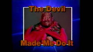 The Devil Made Me Do It Musical Commercial – Palace Theatre (Columbus, 1999 VHS)