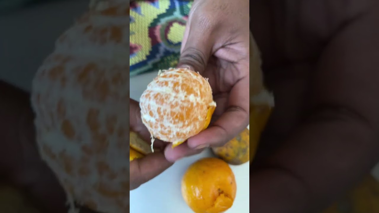 How to eat oranges 