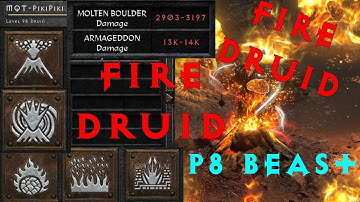 D2R: BEST Fire elemental druid build 2023