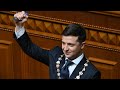 Ukraine  les priorits de volodymyr zelensky investi prsident