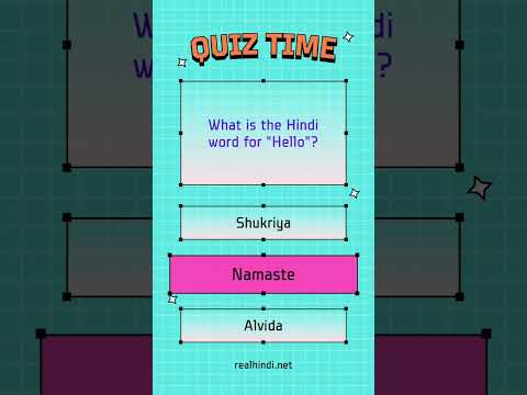 Learn Hindi Through