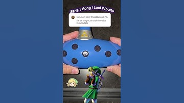 Thumbnail of Saria's Song  / Lost Woods 🍃🌳 #ocarinaoftime #electronicocarina #zelda #tloz #lostwoods