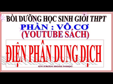 Video Điện phân (điện cực trơ, màng ngăn xốp) dd gồm CuSO4... - youtube