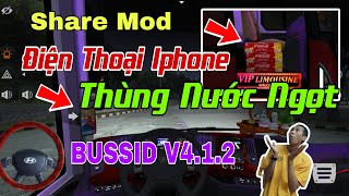 Bus Simulator Indonesia - Share Mod Soft Drink Box + Iphone Phone On Bus - O Day Co Ne screenshot 5