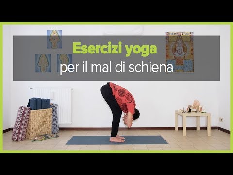 Esercizi yoga per il mal di schiena