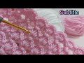 Çok Kolay Tığ İşi Bebek Battaniyesi Örgü Modeli ~ Trend Örgü Battaniye Modelleri