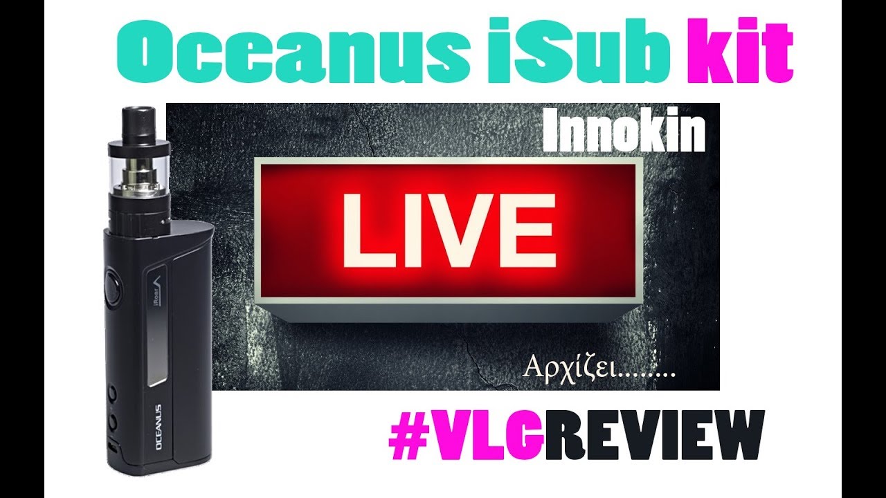 Innokin iRoar Oceanus Kit Vapelikegeek Greek Review - YouTube