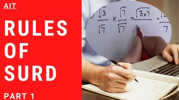 GCSE Maths - Surds Rules and Simplifying Expressions Containing Surds (Part 1/2) #1