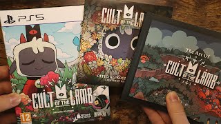 UNBOXING Cult Of The Lamb Deluxe Artbook + - YouTube Edition PS5