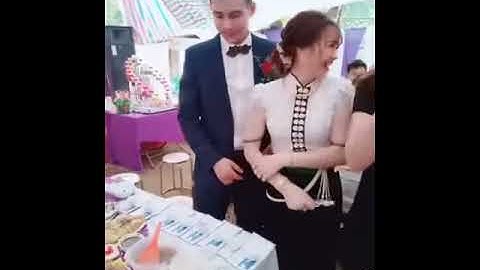 Dâu rể người thái phải biết uống rượu..mới lấy được phong bì..