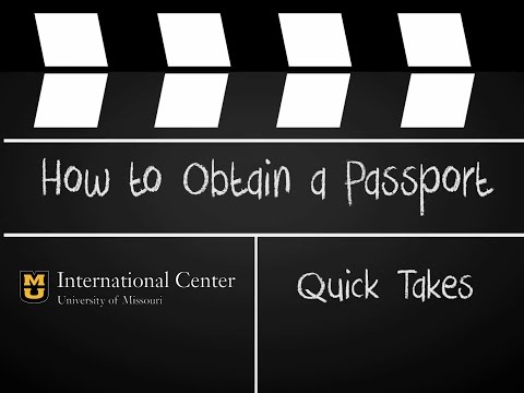 How to Obtain a Passport