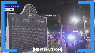 After 4 dead, police hunt for Alabama shooters | NewsNation Now screenshot 5