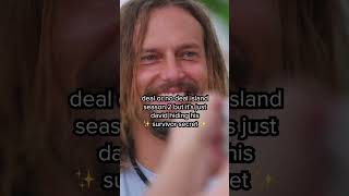 the golden god of australian survivor hiding his secret is well... golden 😂🏆 #DealOrNoDealIsland Content