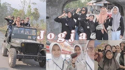 study tour vlog || goes to jogja 2023 🚃✧