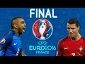 UEFA EURO 2016 FINALE: France vs Portugal (PES 16 Gameplay) Full Match HD