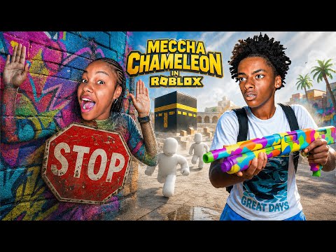 We Played MECCAH CHAMELEON For The First Time In Roblox!