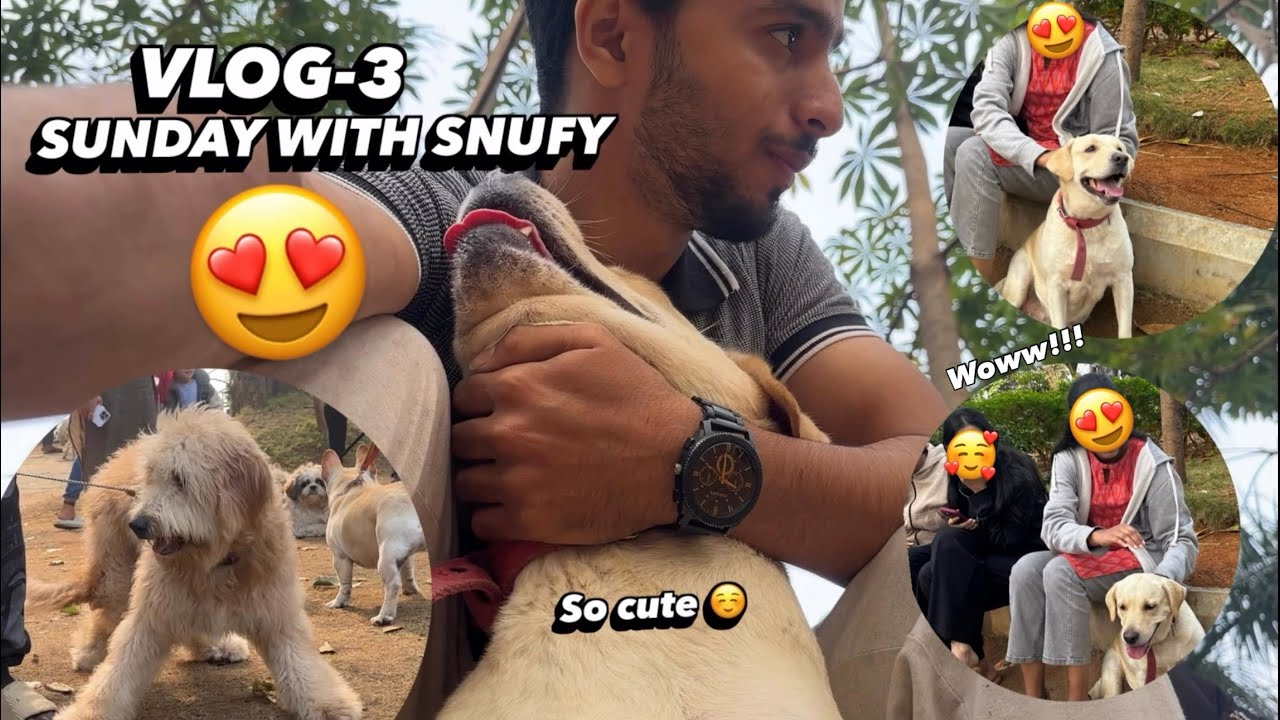  “Snuffy Steals the Show This Sunday! 🐶✨ Cutest Moments You Can’t Miss 😘 | Vlog-3” 
