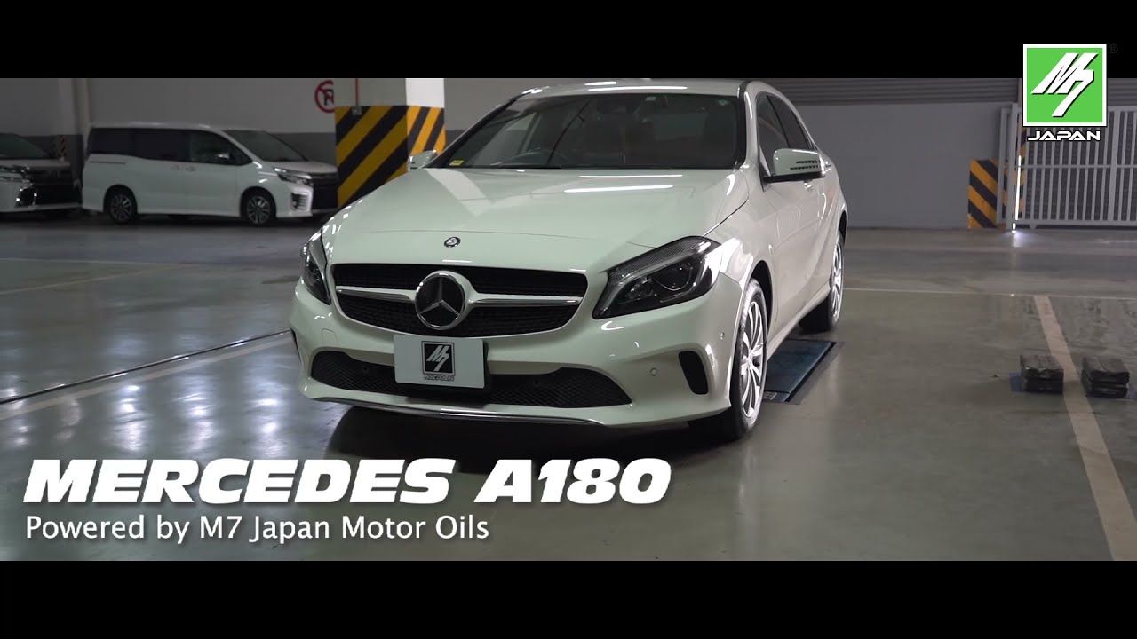 Mercedes A180 Powered By M7 Japan Motor Oils 