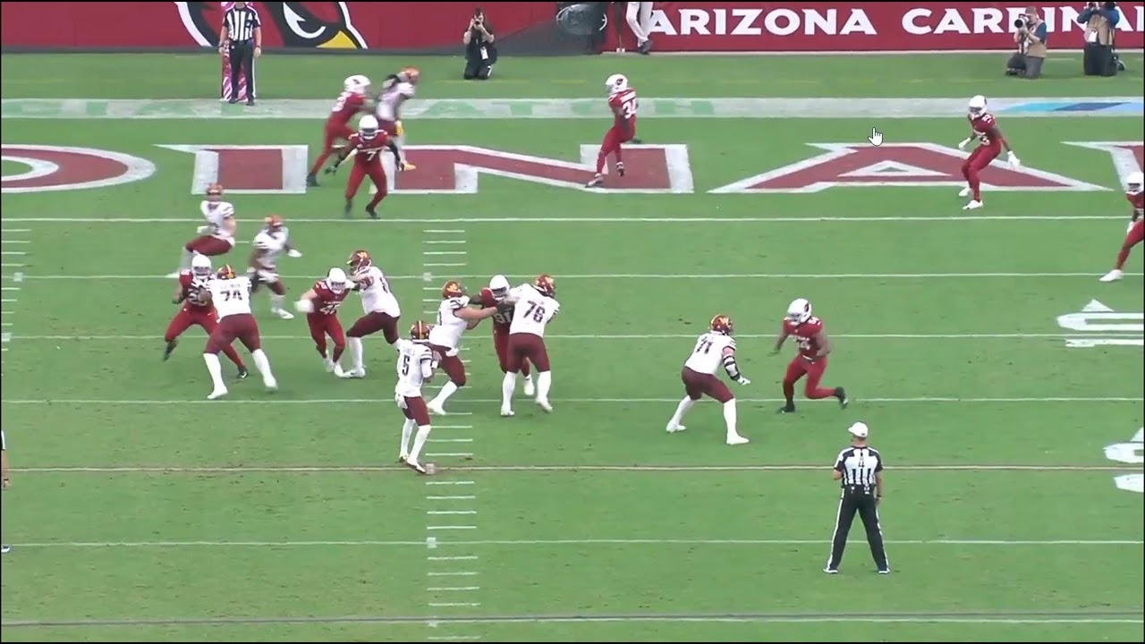 Jayden Daniels vs Arizona