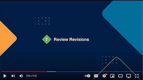 Tip#7: Review Revisions