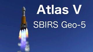 Atlas V - SBIRS Geo-5 | Mission Breakdown (Kerbal Space Program)