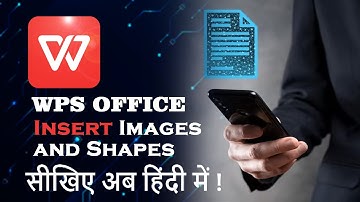 WPS OFFICE Tutorial | Insert Images & Shapes, Header & Footer | Learn with Saba
