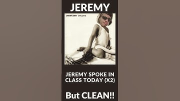 PEARL JAM: JEREMY... CLEAN LYRICS!