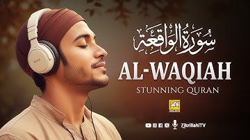 Surah Al Waqiah سورة الواقعة | Relaxing Emotional Heart Stealing Voice | Zikrillahi TV