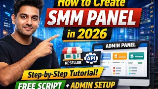 How to Create SMM Panel in 2026 (Step-by-Step) | Free SMM Panel Script + Admin Setup Guide