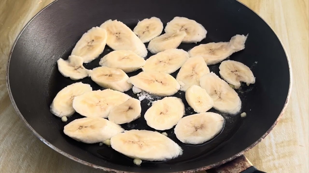 Caramelised Banana | Quick Snack or a heathy dessert idea
