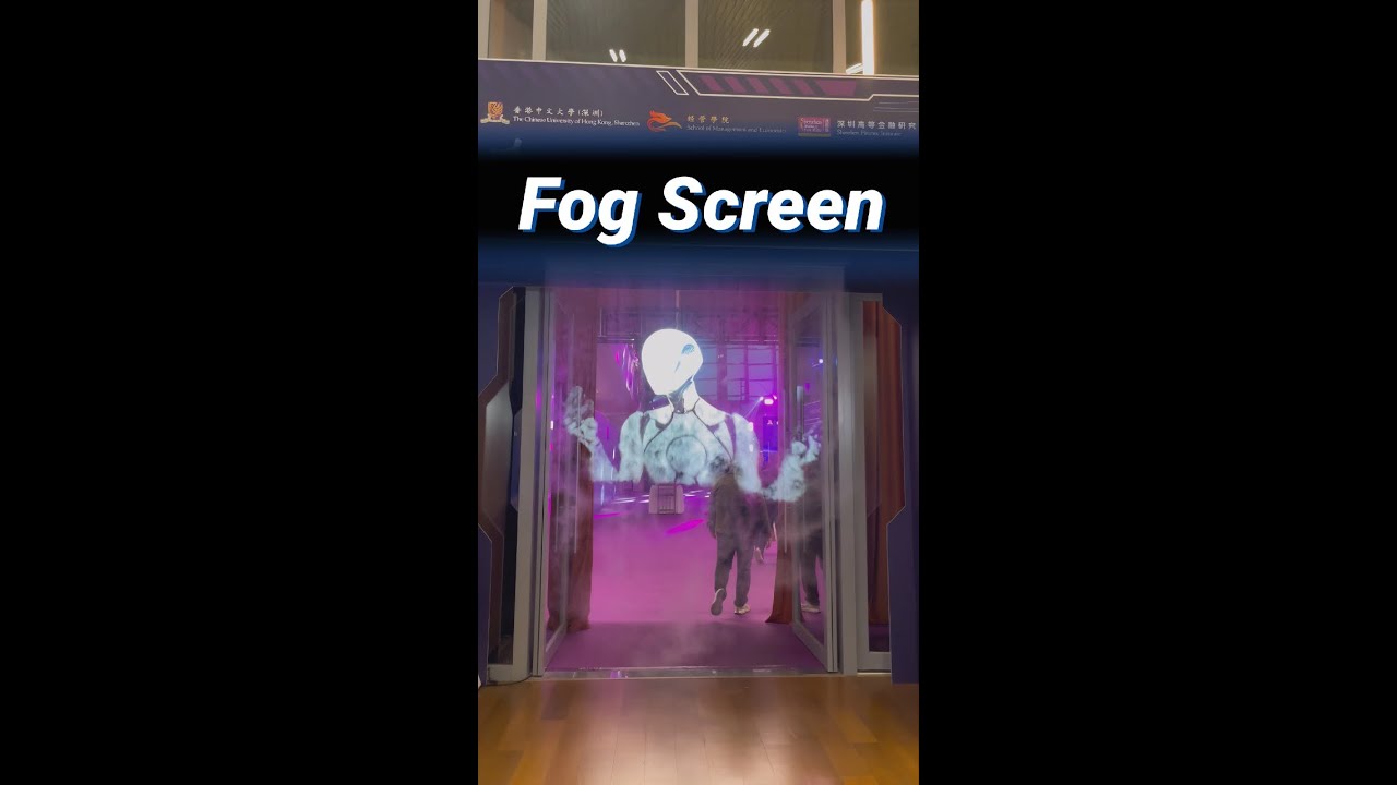 Revolutionizing Events with Fog Screen & Holographic Displays | Next-Level Exhibition Technology